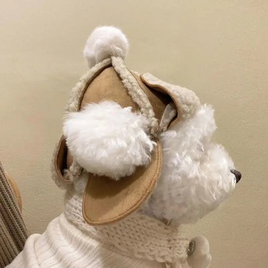 Anniepaw Pet Hat for Winter Stylish Comfortable Winter Dog Hats Soft Texture Vivid Colors Versatile Accessories for Beloved Pet Stylish AnniePaw Wear