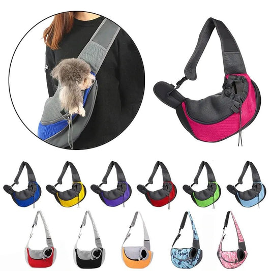 Anniepaw Outdoor Mesh Oxford Pet Puppy Carrier Comfort Shoulder Bag AnniePaw Wear