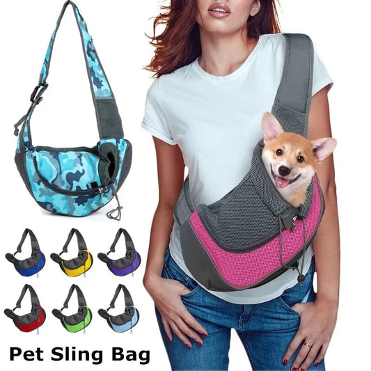 Anniepaw Outdoor Mesh Oxford Pet Puppy Carrier Comfort Shoulder Bag AnniePaw Wear