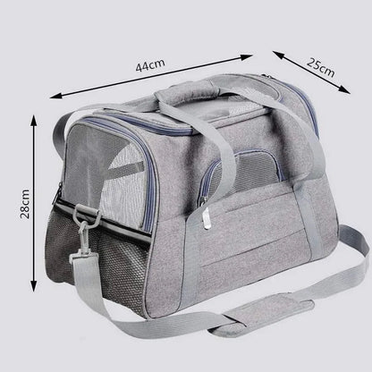 Anniepaw Portable Breathable Cat Dog Carrier Bag with High-Quality Zipper