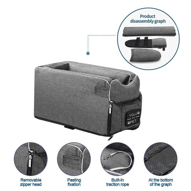 Anniepaw Portable Car Safety Dog Bed Central Control Protector AnniePaw Wear