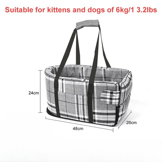 Portable Car Safety Dog Bed Central Control Protector Annie Paw Wear