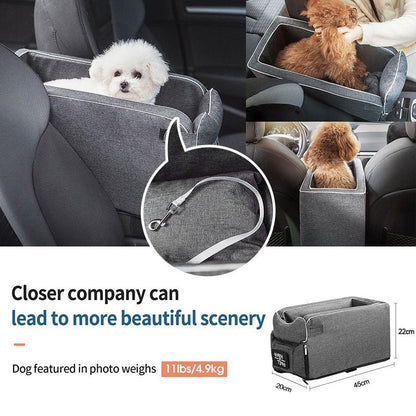 Anniepaw Portable Car Safety Dog Bed Central Control Protector