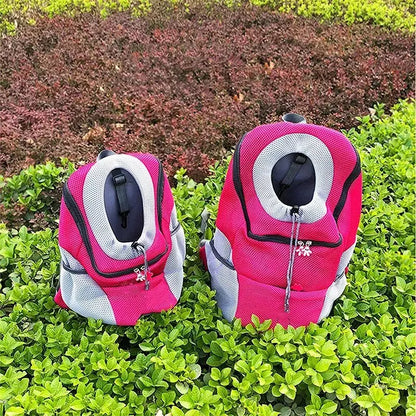 Anniepaw Breathable Portable Dog Backpack Double Shoulder Pet Carrier for Travel AnniePaw Wear