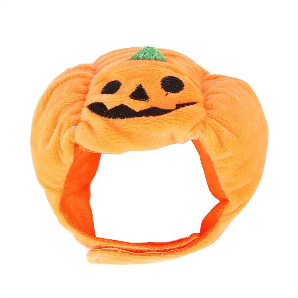 Anniepaw Pumpkin Halloween Pet Hat: Funny Cat & Dog Cosplay Cap for Festive Decoration AnniePaw Wear