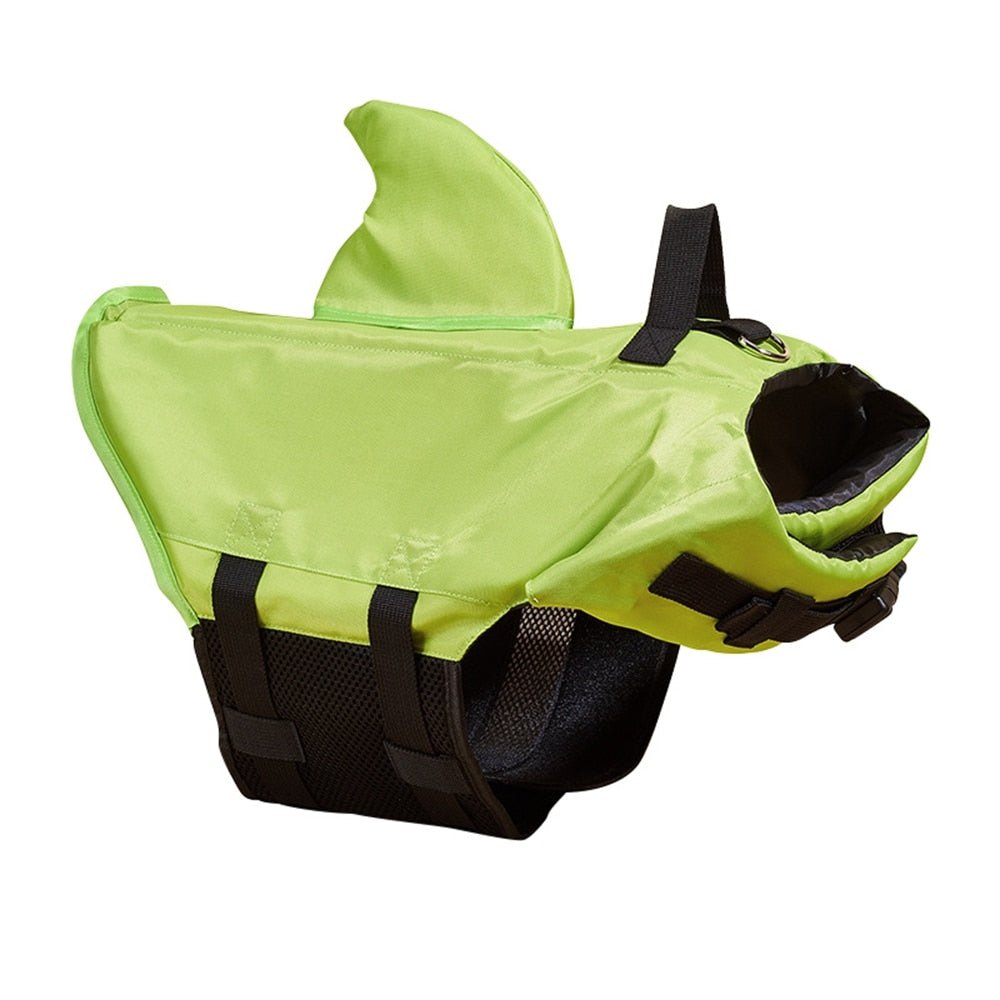 Shark Dog Life Vest: Summer Swimwear Jacket for Small, Medium, and Large Dogs - Annie Paw WearOutdoor WearAnniePaw Wear