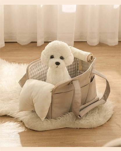 Anniepaw Small Dog Carrier Shoulder Handbag for Chihuahua Walking AnniePaw