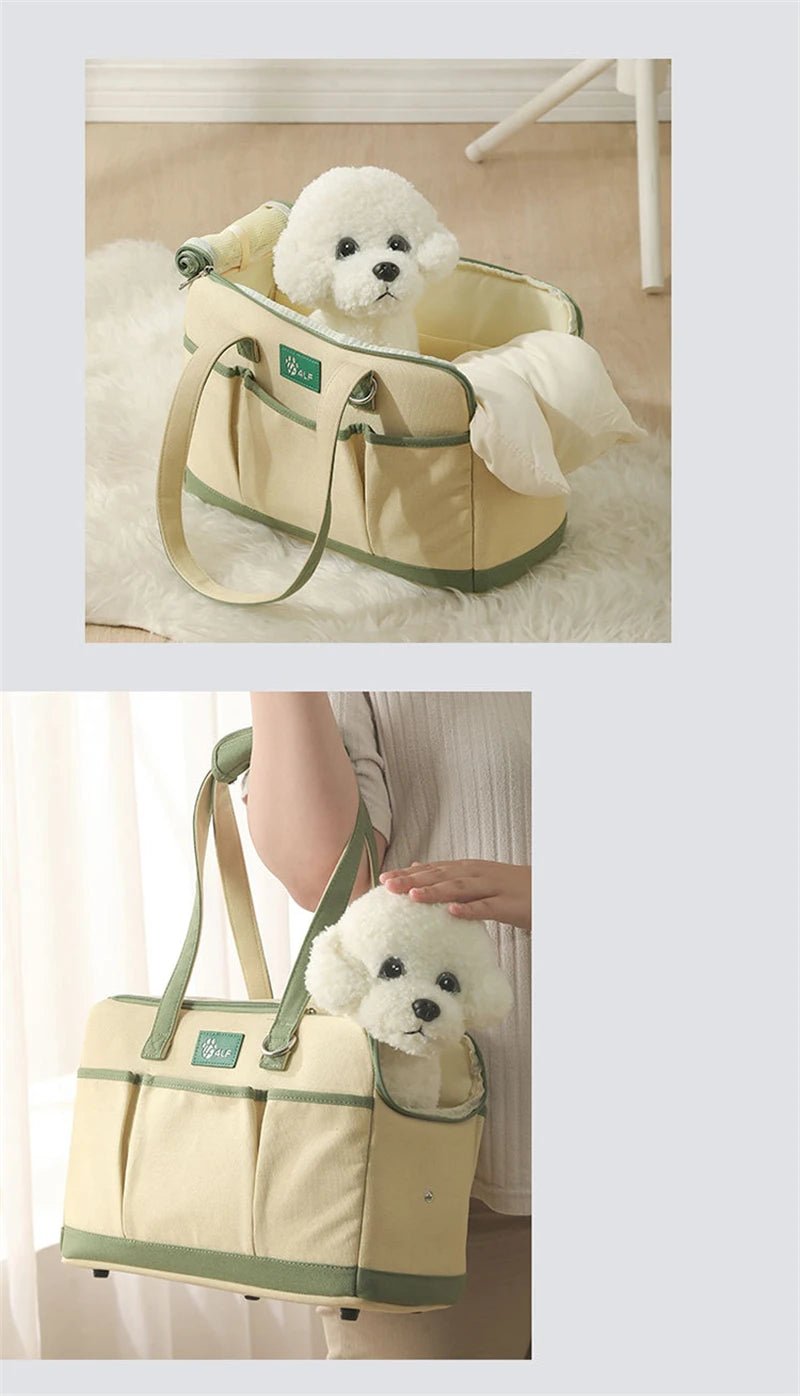 Small Dog Bag Puppy Carrier Bag Carrier for Small Dogs Puppy Shoulder Handbag Puppy Pet Carrying for Chihuahua Dog Walking Bags - Annie Paw WearOutdoor AccessaryAnnie Paw Wear