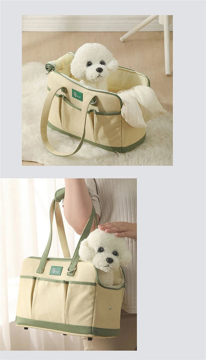 Small Dog Bag Puppy Carrier Bag Carrier for Small Dogs Puppy Shoulder Handbag Puppy Pet Carrying for Chihuahua Dog Walking Bags - Annie Paw WearOutdoor AccessaryAnnie Paw Wear
