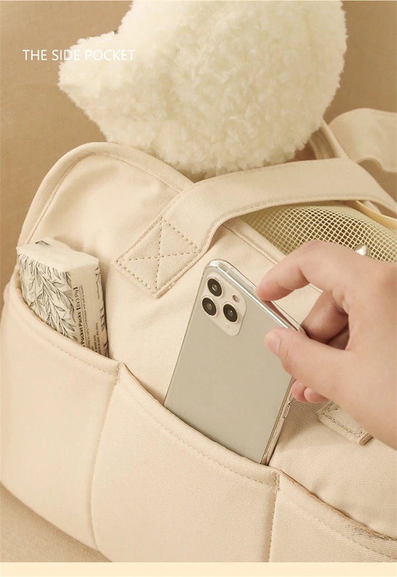Small Dog Bag Puppy Carrier Bag Carrier for Small Dogs Puppy Shoulder Handbag Puppy Pet Carrying for Chihuahua Dog Walking Bags - Annie Paw WearOutdoor AccessaryAnnie Paw Wear