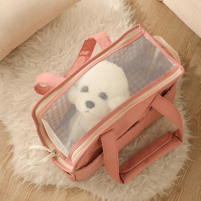 Small Dog Bag Puppy Carrier Bag Carrier for Small Dogs Puppy Shoulder Handbag Puppy Pet Carrying for Chihuahua Dog Walking Bags - Annie Paw WearOutdoor AccessaryAnnie Paw Wear