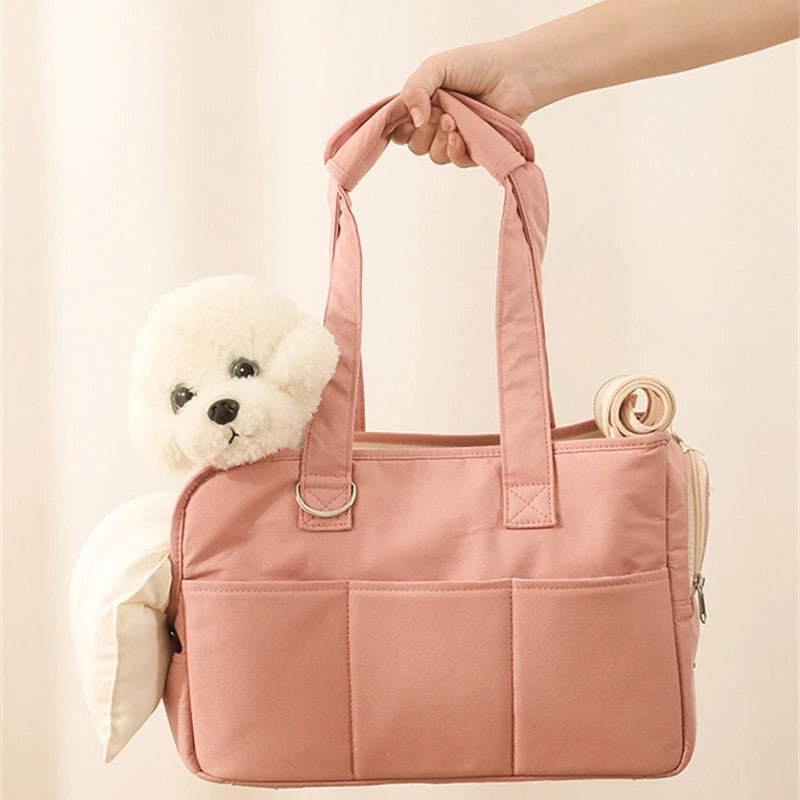 Small Dog Bag Puppy Carrier Bag Carrier for Small Dogs Puppy Shoulder Handbag Puppy Pet Carrying for Chihuahua Dog Walking Bags - Annie Paw WearOutdoor AccessaryAnnie Paw Wear