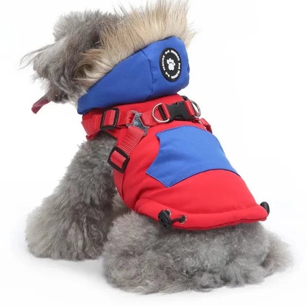 Warm Dog Jacket Pet Dog Clothes Coat Hooded Waterproof Dogs Winter Clothing For Small Medium Large Dogs Ropa Perro - Annie Paw WearWinter OutwearAnnie Paw Wear