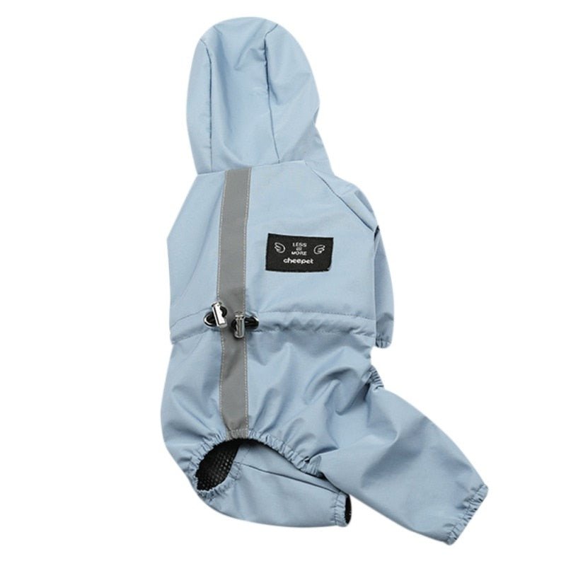 Waterproof Dog Raincoat: Reflective Hooded Jumpsuit Jacket for Pets - Annie Paw WearRaincoatAnniePaw Wear