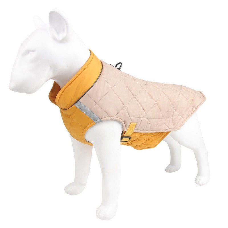 Waterproof Winter Dog Vest Jacket for Small to Large Dogs Warm Padded Coat for French Bulldog - Annie Paw WearWinter OutwearAnniePaw Wear