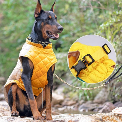 Waterproof Winter Dog Vest Jacket for Small to Large Dogs Warm Padded Coat for French Bulldog - Annie Paw WearWinter OutwearAnniePaw Wear