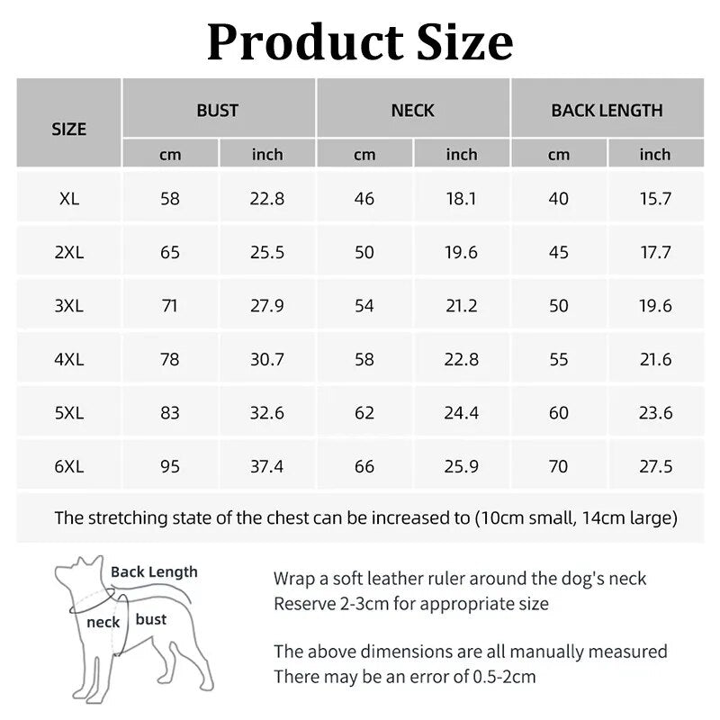 Winter Dog Clothes Windproof Warm Dogs Jacket Waterproof Reflective Dogs Vest For Medium Large Labrador Clothing Costume - Annie Paw WearWinter OutwearAnniePaw Wear