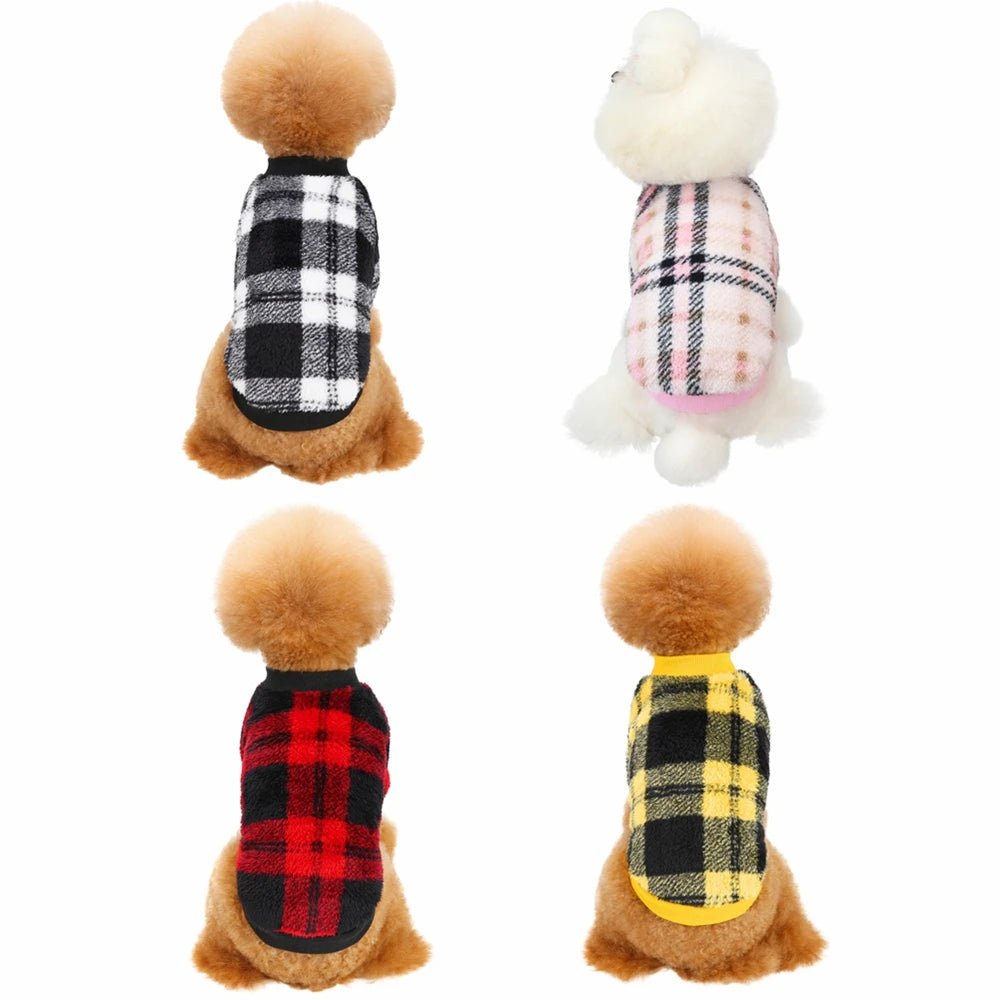 Winter Dog Sweater for Small Dogs Plush Warm Dog Clothes Soft Puppy Coat Jacket Chihuahua Teddy Puppy Clothes Dog Outfits - Annie Paw WearWinter OutwearAnnie Paw Wear