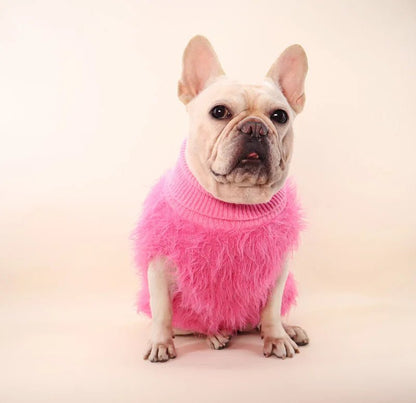 Winter Pet Clothes Luxury Soft Fur Sweater for Small Dogs XS Puppy Chihuahua French Bulldog Monos para perros - Annie Paw WearWinter OutwearAnnie Paw Wear