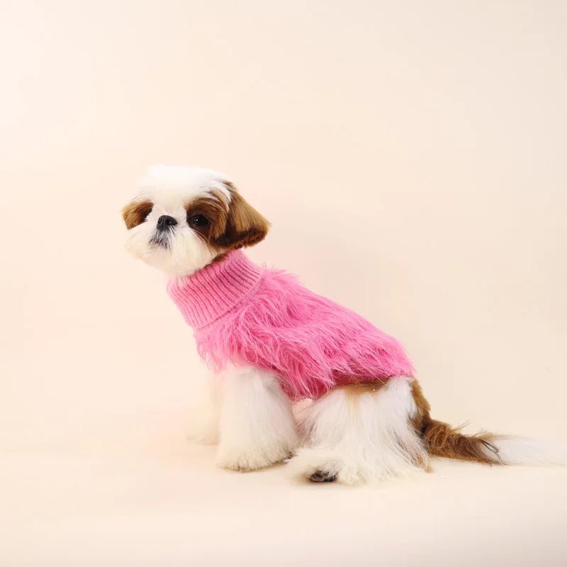 Winter Pet Clothes Luxury Soft Fur Sweater for Small Dogs XS Puppy Chihuahua French Bulldog Monos para perros - Annie Paw WearWinter OutwearAnnie Paw Wear