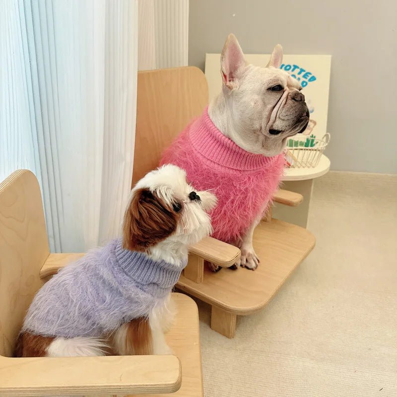 Winter Pet Clothes Luxury Soft Fur Sweater for Small Dogs XS Puppy Chihuahua French Bulldog Monos para perros - Annie Paw WearWinter OutwearAnnie Paw Wear