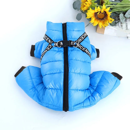 Winter Pet Dog Clothes Super Warm Dog Jacket Coat Waterproof Small Medium Large Dogs Pet Clothing Jumpsuit For French Bulldog - Annie Paw WearWinter OutwearAnnie Paw Wear