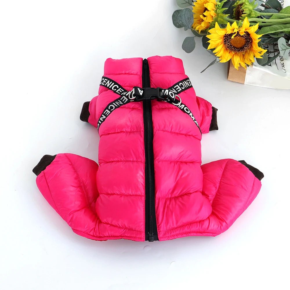 Winter Pet Dog Clothes Super Warm Dog Jacket Coat Waterproof Small Medium Large Dogs Pet Clothing Jumpsuit For French Bulldog - Annie Paw WearWinter OutwearAnnie Paw Wear