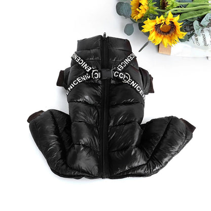 Winter Pet Dog Clothes Super Warm Dog Jacket Coat Waterproof Small Medium Large Dogs Pet Clothing Jumpsuit For French Bulldog - Annie Paw WearWinter OutwearAnnie Paw Wear