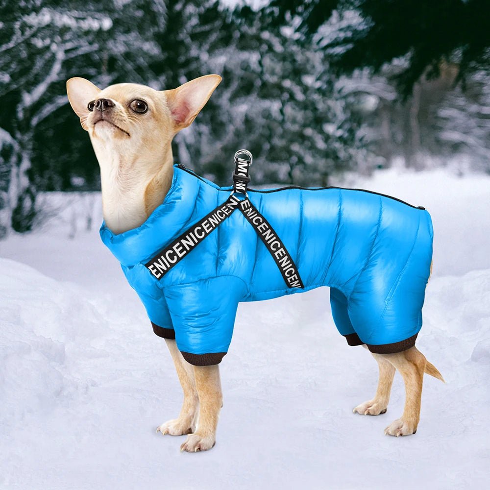 Winter Pet Dog Clothes Super Warm Dog Jacket Coat Waterproof Small Medium Large Dogs Pet Clothing Jumpsuit For French Bulldog - Annie Paw WearWinter OutwearAnnie Paw Wear