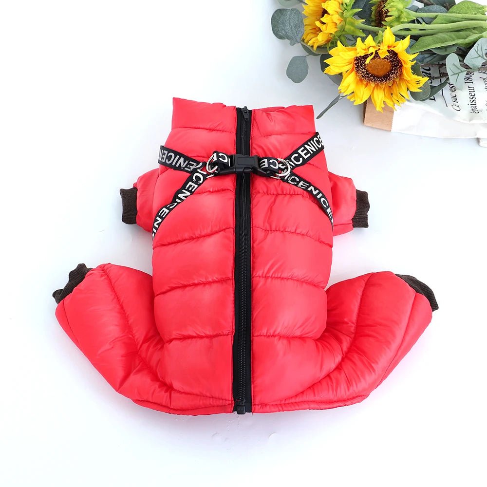 Winter Pet Dog Clothes Super Warm Dog Jacket Coat Waterproof Small Medium Large Dogs Pet Clothing Jumpsuit For French Bulldog - Annie Paw WearWinter OutwearAnnie Paw Wear