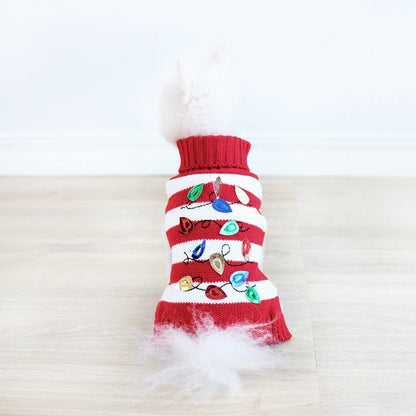 Winter Warm Dog Sweater Soft Woolly Coat for Small Dogs Chihuahua Puppy Cat Vest Jacket - Annie Paw WearWinter OutwearAnniePaw Wear