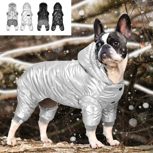 Winter Warm Pet Dog Jumpsuit Waterproof Dog Clothes for Small Medium Dogs Chihuahua Jacket Yorkie Costumes Coat Poodle Outfits - Annie Paw WearWinter OutwearAnnie Paw Wear